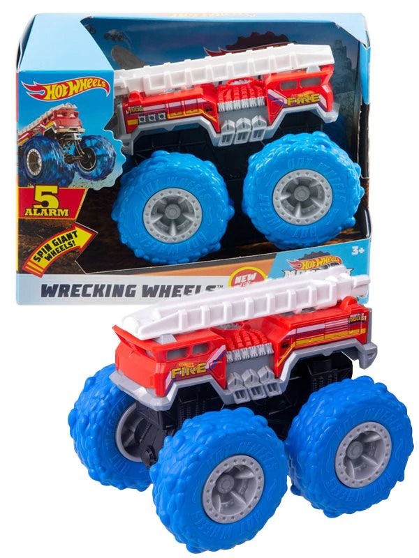 Hot Wheels Monster Trucks Wrecking Wheels 5 Alarm